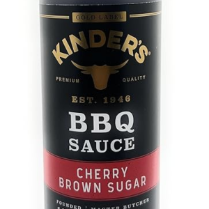 Kinder's Marinades, BBQ, Dipping & Wing Sauces - 1 bottle (Cherry Brown Sugar 15.7oz)