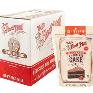 Bob's Red Mill Gluten Free Chocolate Cake Mix, 16oz (4 Pack)