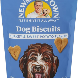 Newman's Own Organic Premium Dog Treats Turkey and Sweet Potato -- 10 oz
